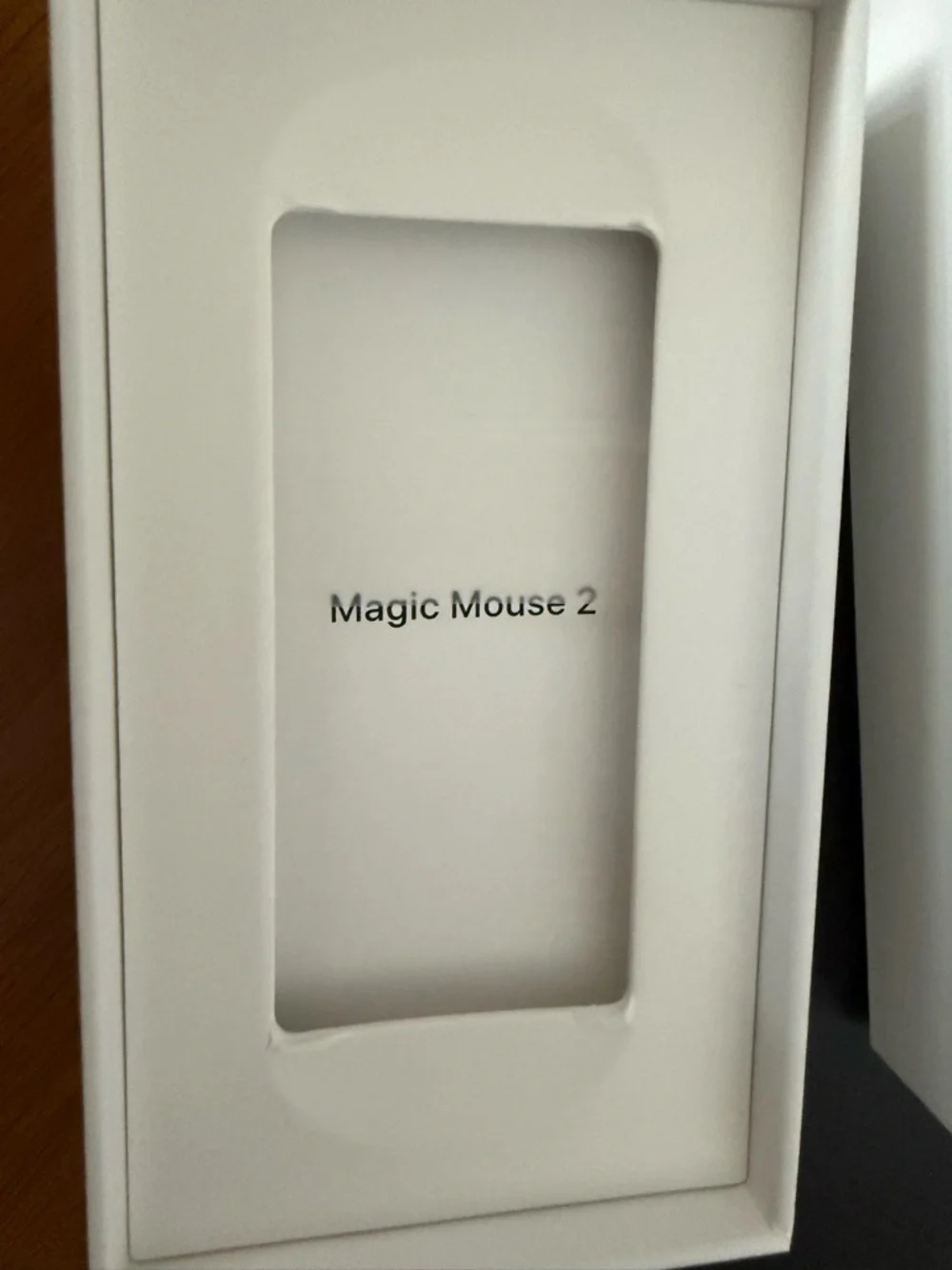 Apple Magic Mouse in White and Silver Accents